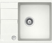 SCHOCK Ronda D100L - granitni sudoper 65x50 bijela boja