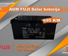 FUJI Solar GELTECH 12V 240 Ah baterija - solarni akumulator