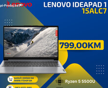 Lenovo IdeaPad 1 15ALC7, FHD, R5 5500U, 16GB, 512GB SSD