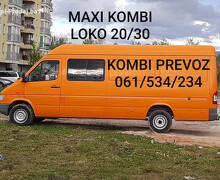 KOMBI PREVOZ SELIDBE ODVOZ KABASTOG NAMJESTAJA SUTE ITD