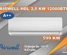 Klima uređaj 3.6kW Inverter Airwell Klima uređaji