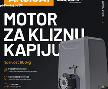 Motor za kliznu kapiju, garazna vrata GFT