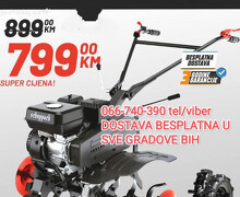 Scheppach motorni kultivator freza kopačica MTP750 7 KS